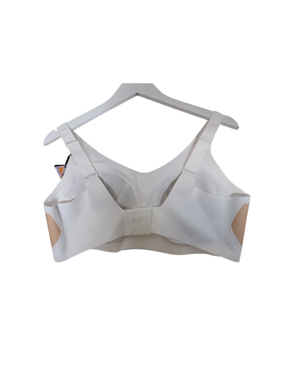 Honeylove CrossFlex Wire-Free White Activity Bra 1X Adjustable Straps & Mesh Pan - Picture 2 of 8